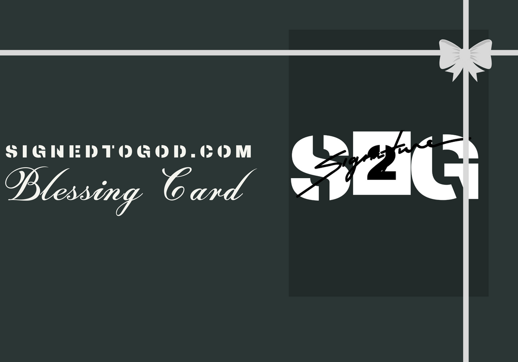 S2G Blessing Card